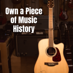 Stephen Wilson Jr. Autographed Guitar